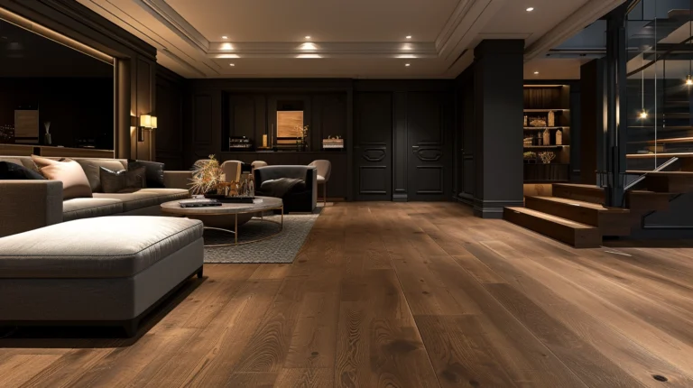 luxury basement flooring option hardwood