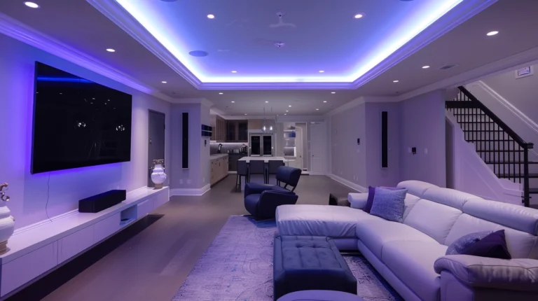 smart lighting basement luxury basement house to a home mag